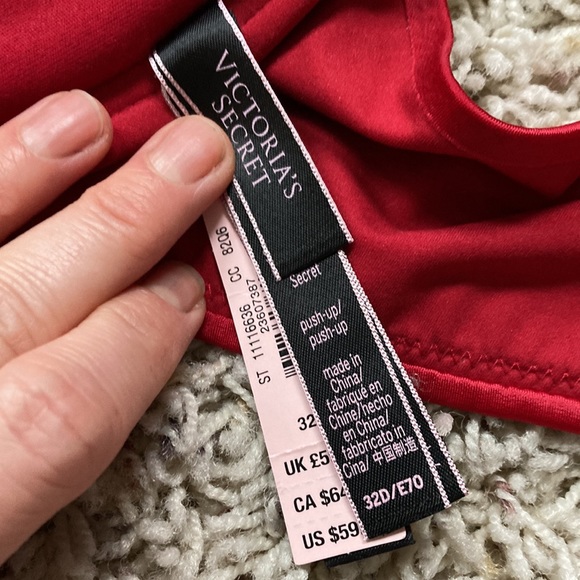 Victoria’s Secret So Obsessed Racerback Push-up Bra - 32D - Picture 7 of 8